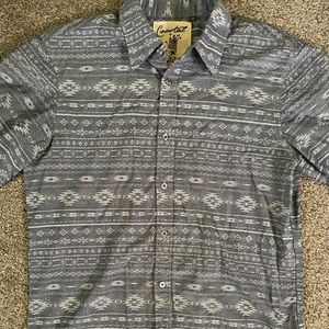 Men’s Medium short sleeve dress shirt by COASTAL